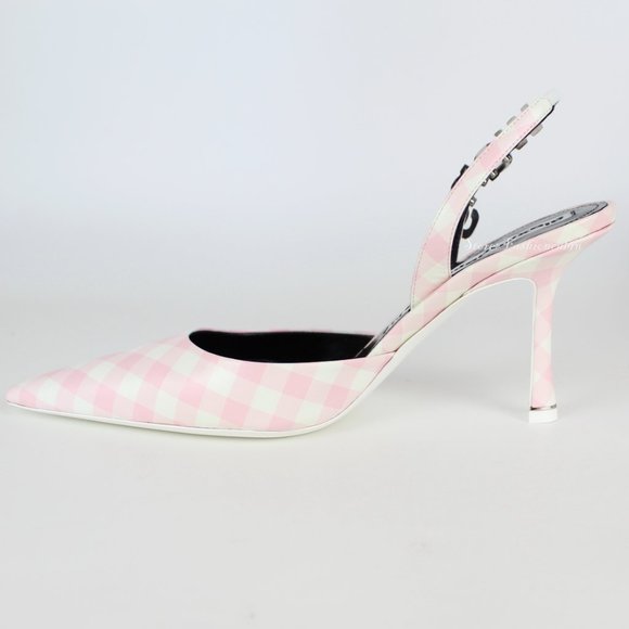 NEW ALEXANDER WANG Logo Embellished Heeled Pumps - Picture 9 of 15